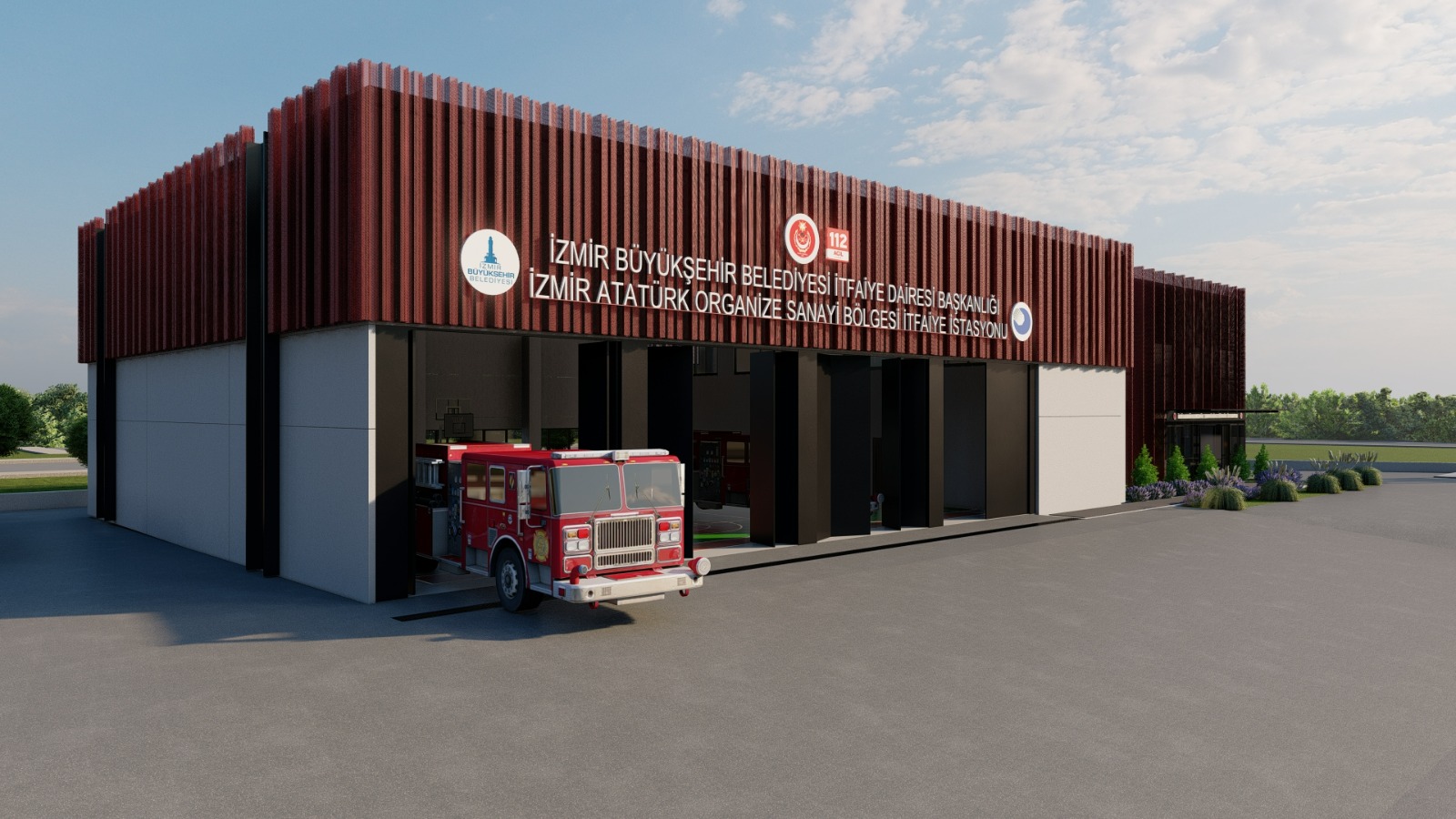 İAOSB İtfaiye İstasyonu (Egesit İnşaat)